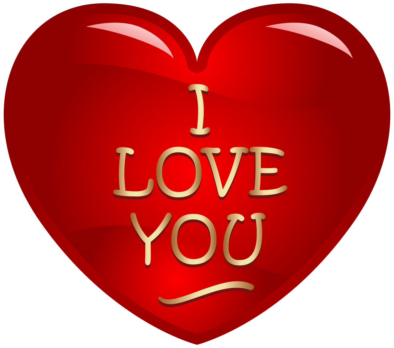 I Love You Written in Heart PNG Image PurePNG Free transparent CC0