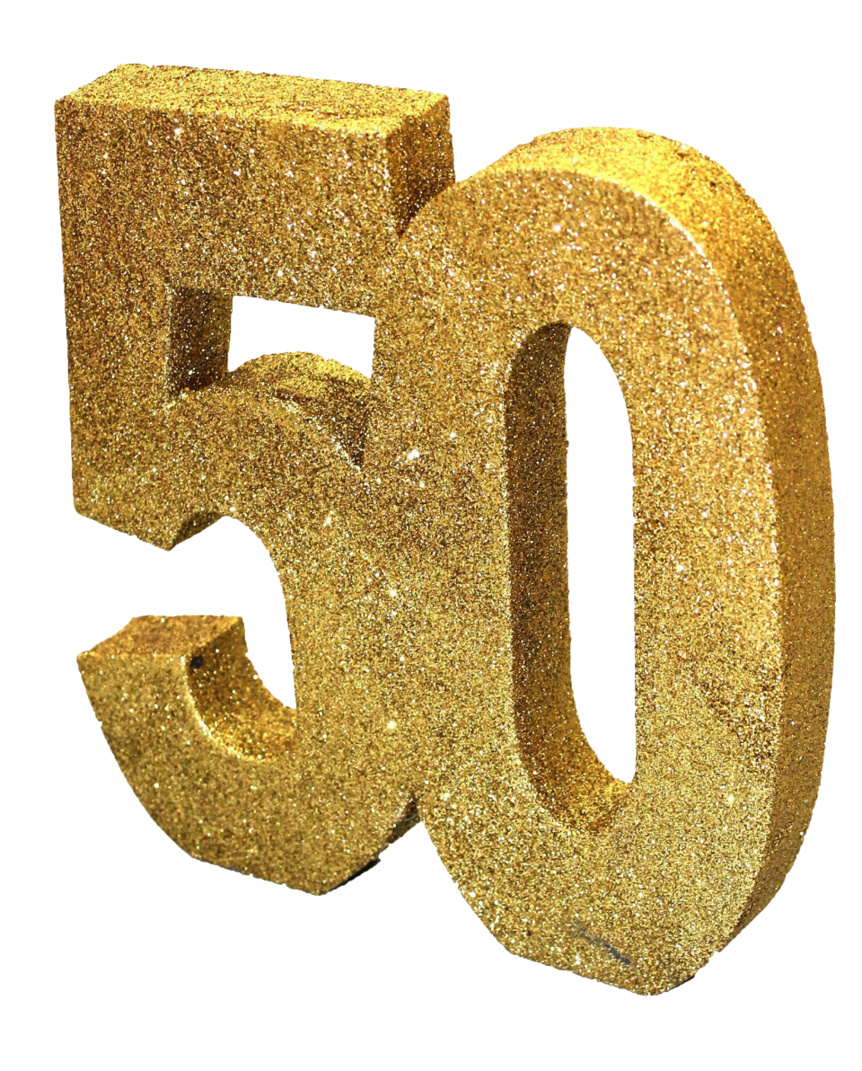 Number 50 with Glitter PNG Image - PurePNG | Free transparent CC0 PNG ...