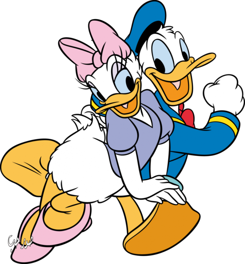 Donald Duck And Daisy PNG Image - PurePNG | Free transparent CC0 PNG ...