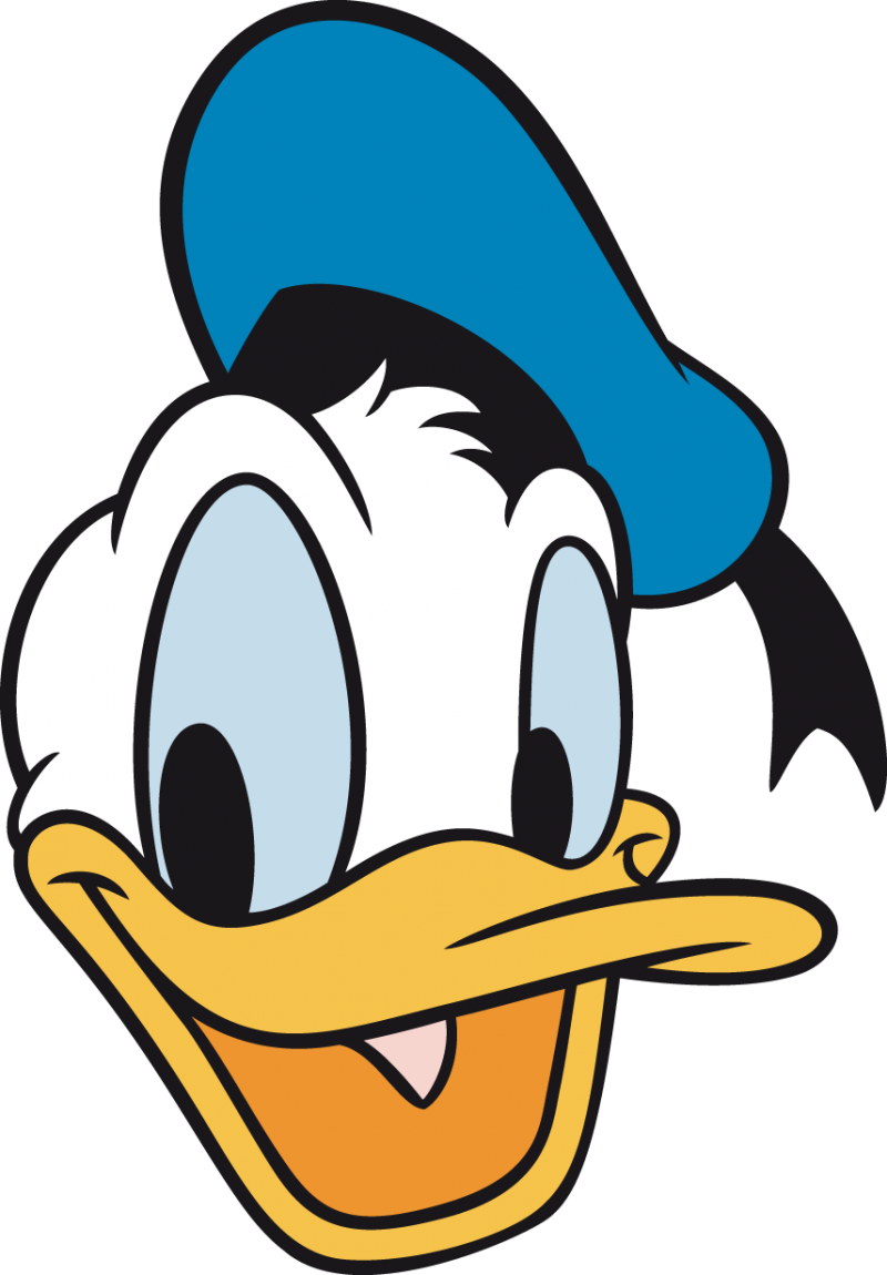 Donald Duck Smiling PNG Image - PurePNG | Free transparent CC0 PNG ...