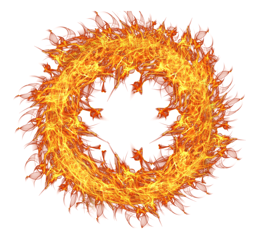 Flaming Fire Circle PNG Image - PurePNG | Free transparent CC0 PNG ...