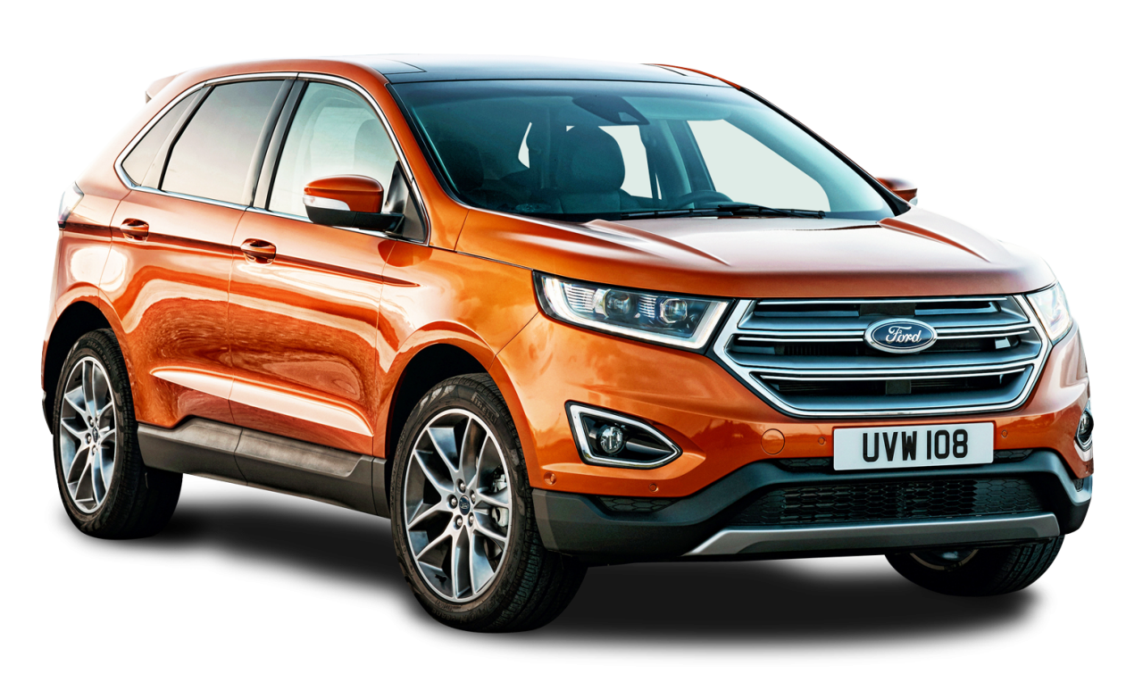 Ford Edge Orange Car PNG Image - PurePNG | Free ...