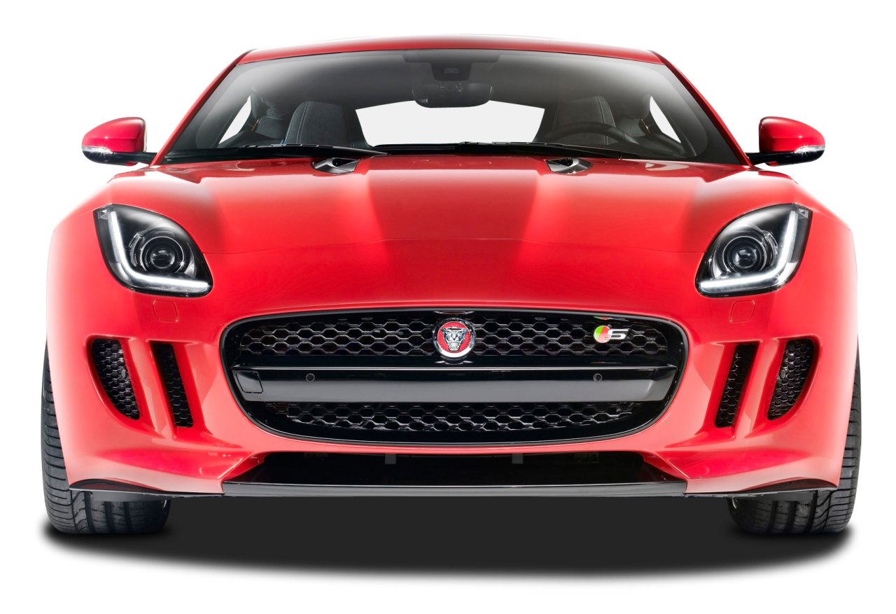 Front View Of Jaguar F Type R Car Png Image Purepng Free