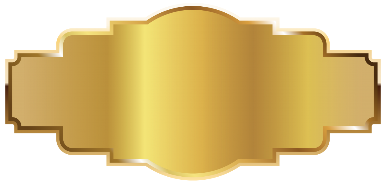 Gold Label Template PNG Image - PurePNG | Free transparent CC0 PNG ...