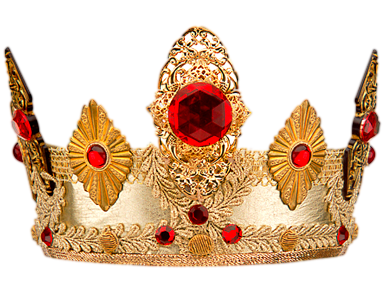 Golden Crown With Stone PNG Image - PurePNG | Free transparent CC0 PNG ...