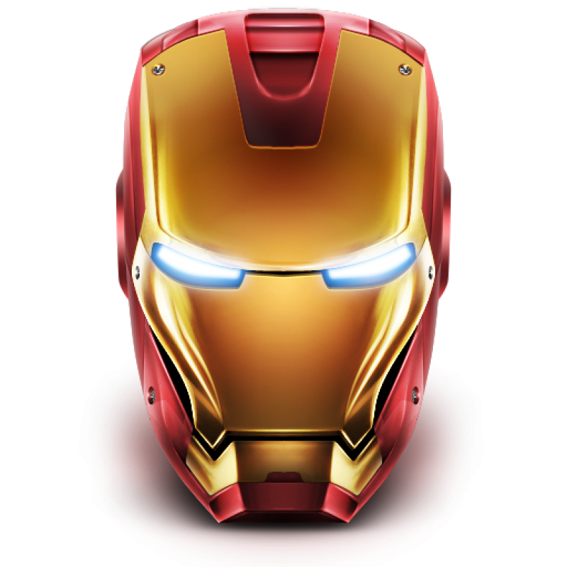 Transparent Iron Man Helmet Logo - iron man head roblox