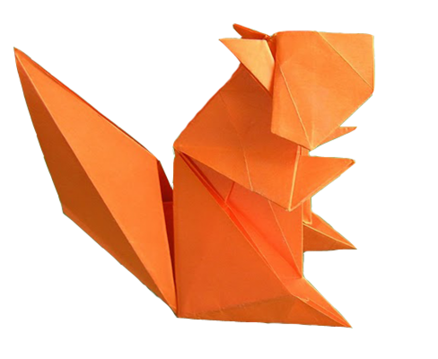 Origami Squirrel Png Image Purepng Free Transparent Cc0