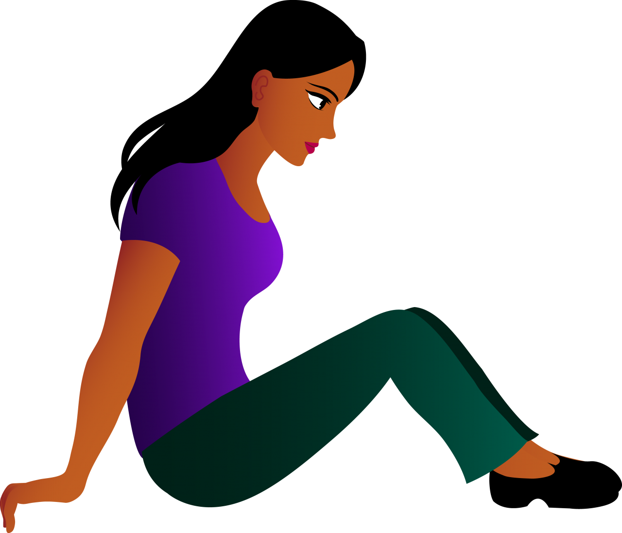 Sitting Women PNG Image - PurePNG | Free transparent CC0 PNG Image Library