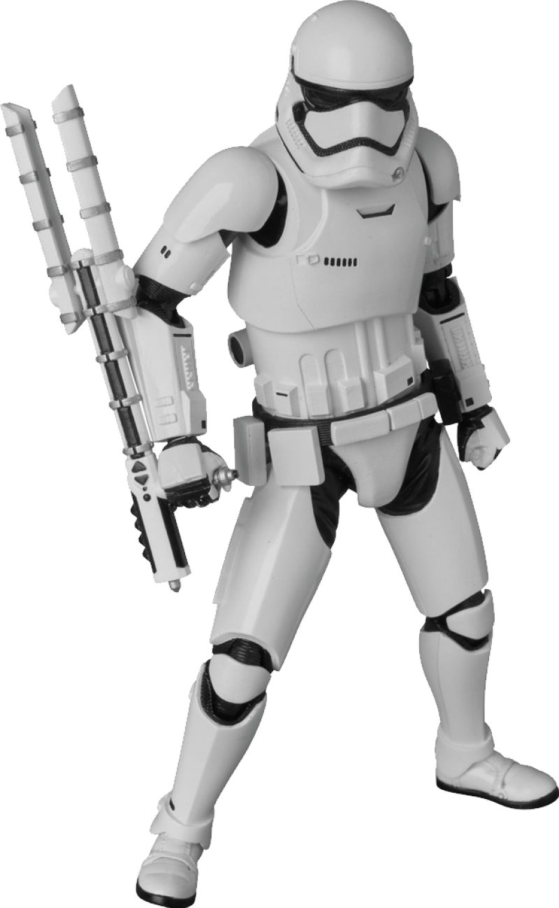 stormtrooper with orange shoulder