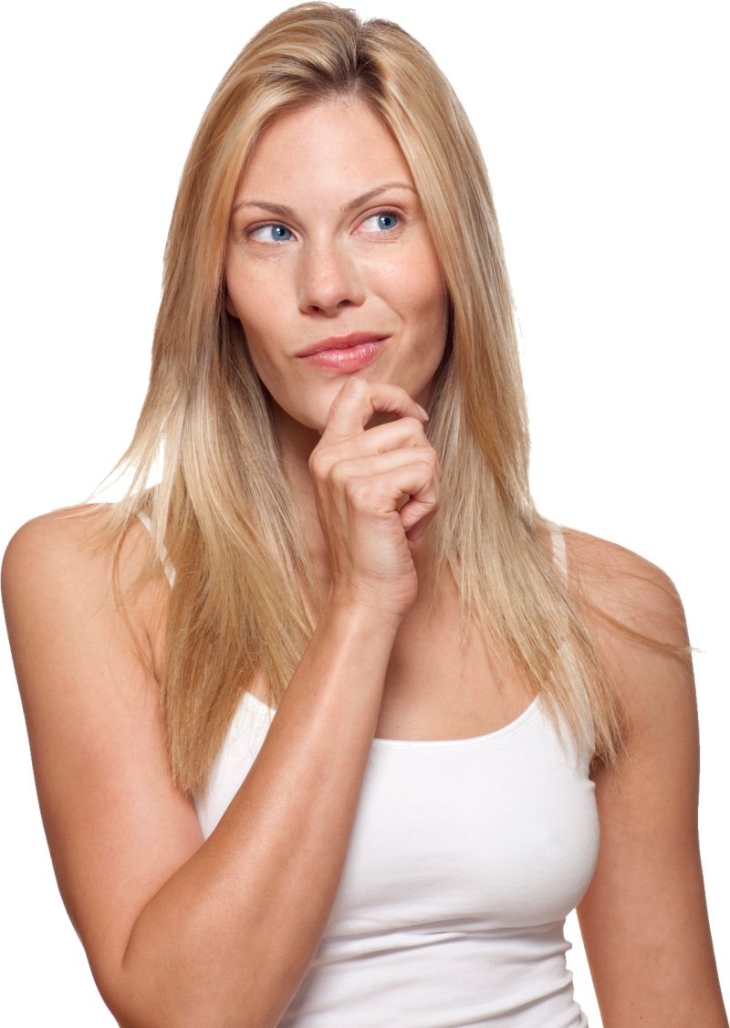 Thinking Woman PNG Image - PurePNG | Free transparent CC0 PNG Image Library