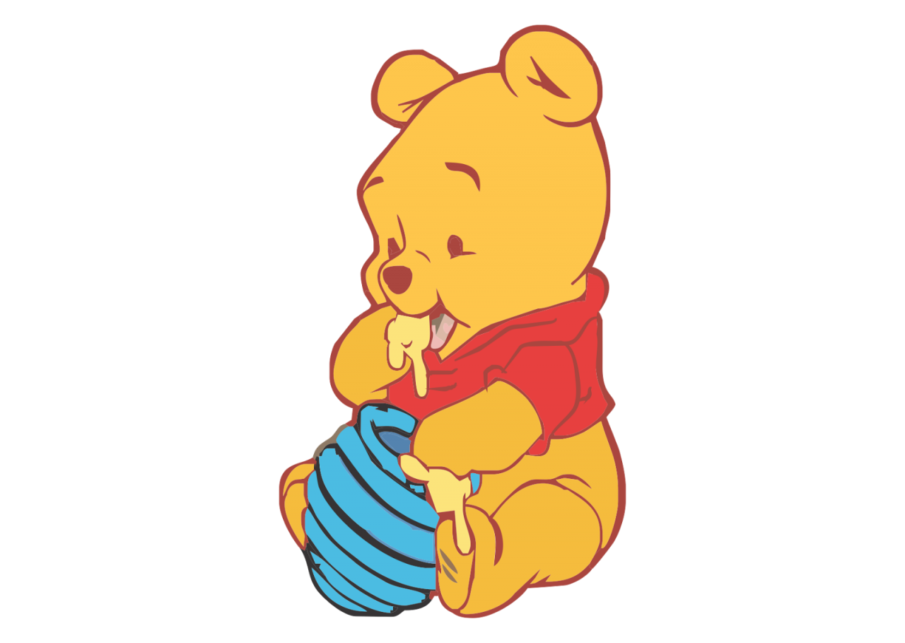 winnie the pooh baby teddy