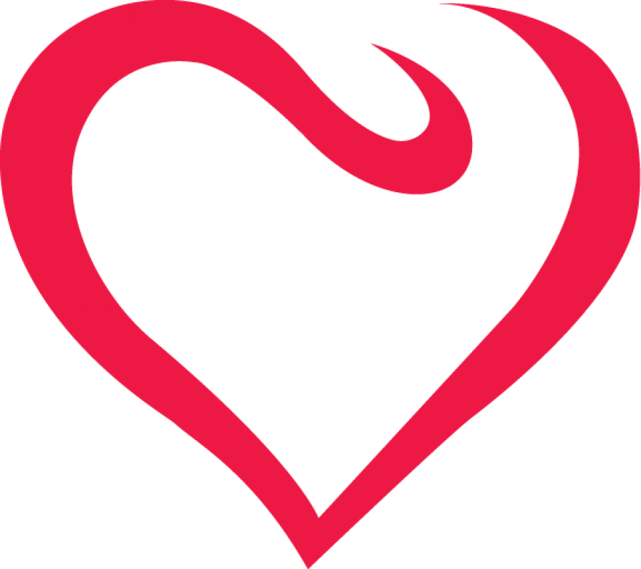 Red Outline Heart PNG Image - PurePNG | Free transparent CC0 PNG Image ...