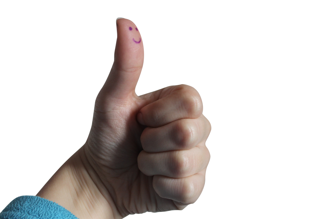 Smiley Thumbs Up PNG Image - PurePNG | Free transparent CC0 PNG Image