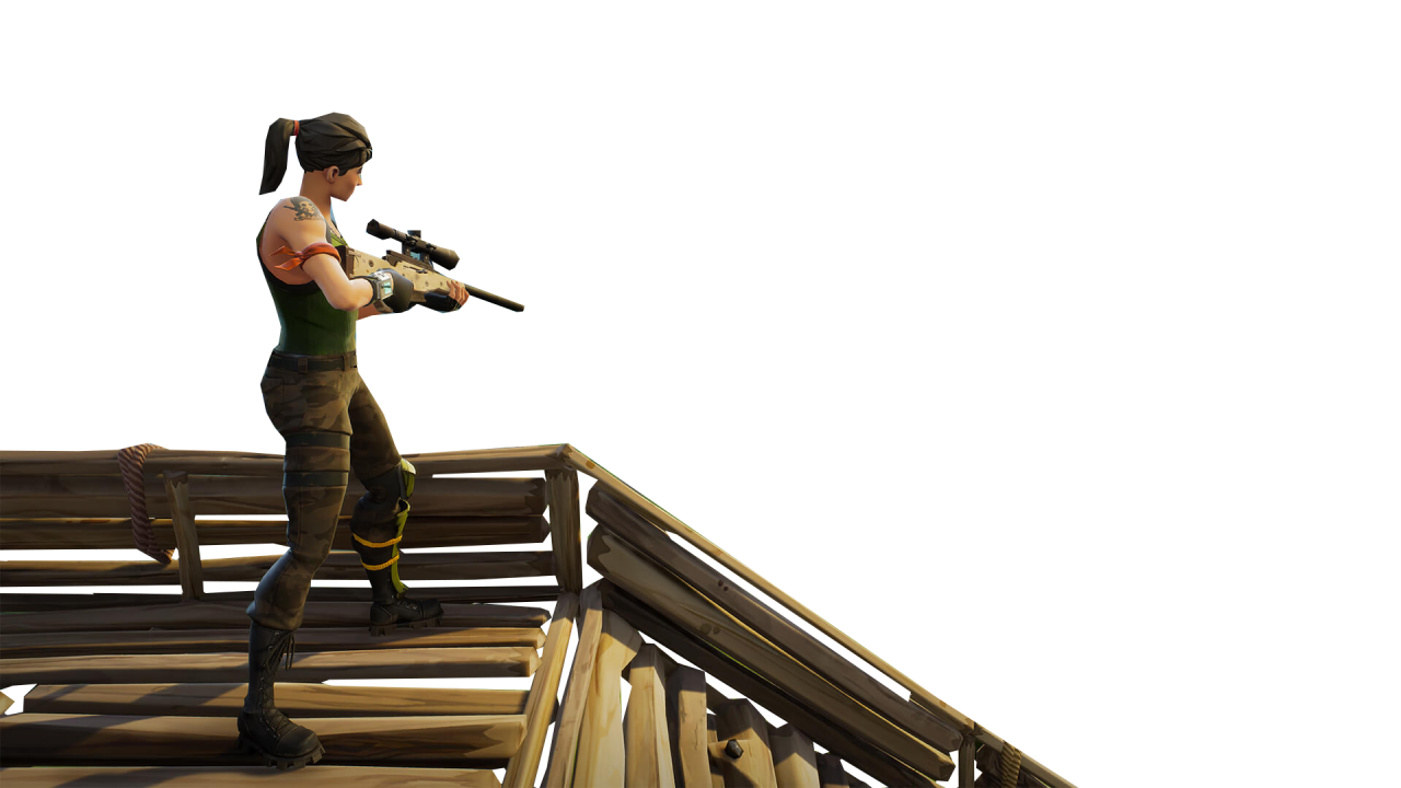 Sniper On Stairs Fortnite Thumbnail Template Png Image Purepng Free Transparent Cc0 Png Image Library