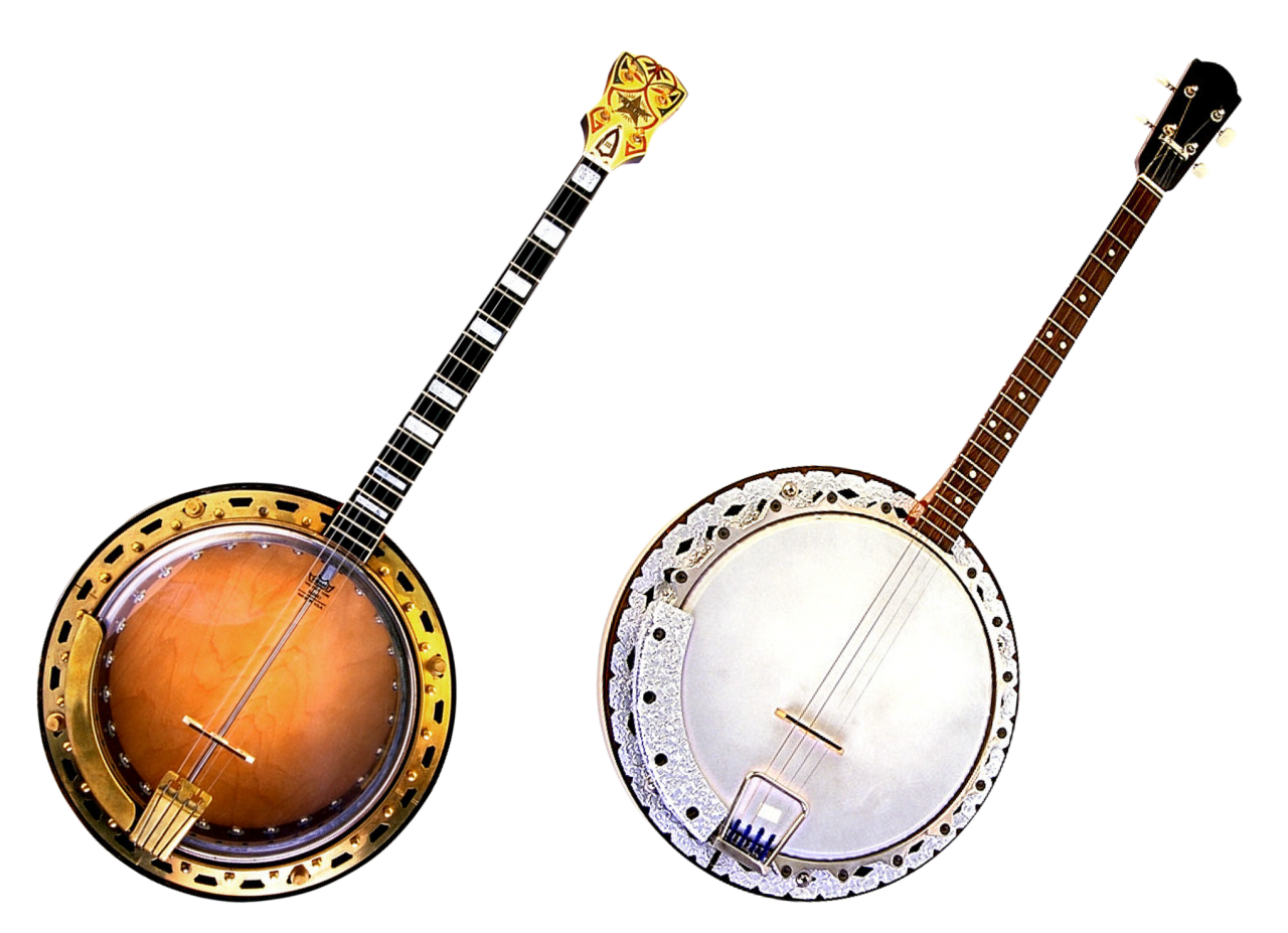 Two Banjo Instruments PNG Image PurePNG Free transparent CC0 PNG