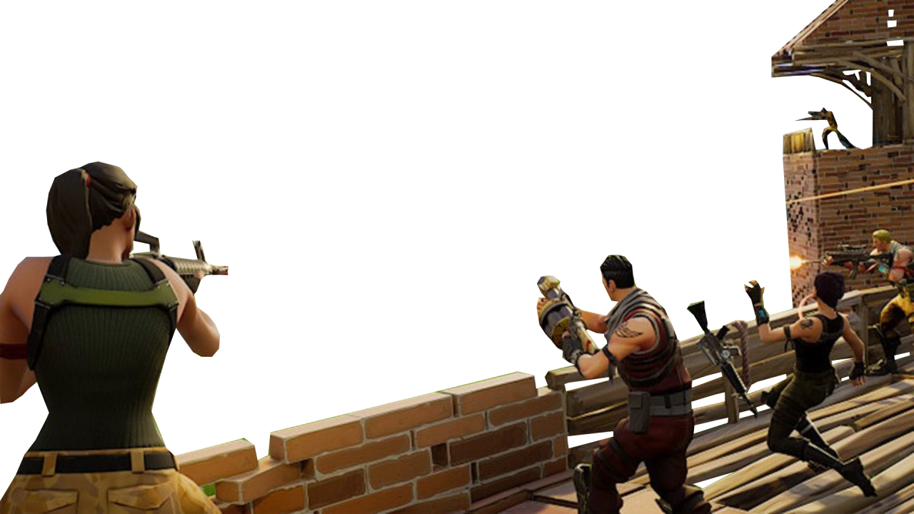 Fighting Fortnite Youtube Thumbnail Template Png Image Purepng Free Transparent Cc0 Png Image Library