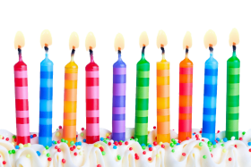 Birthday Candles PNG