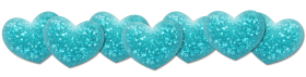 Blue Hearts PNG