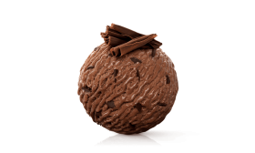 Chocolate Ice Ball PNG PNG