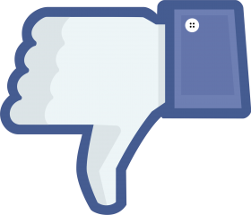 Facebook Dislike PNG