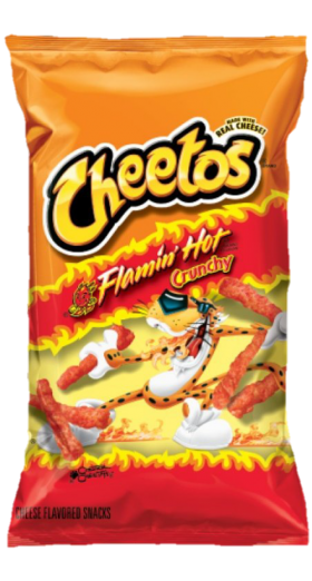 Flaming Hot Cheetos PNG