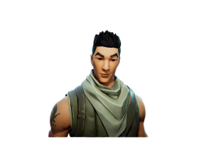 Fornite Asian Avatar PNG