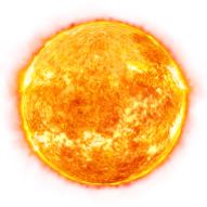 Hot Sun PNG