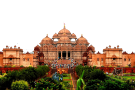 Public Building in India - People Gathered PNG