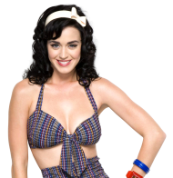 Katy Perry Smiling in the Camera PNG