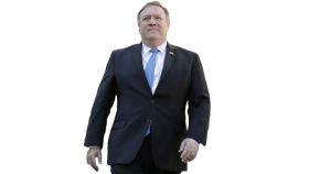 Mike Pompeo Walking PNG