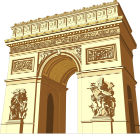 Arc de Triomphe - Paris PNG