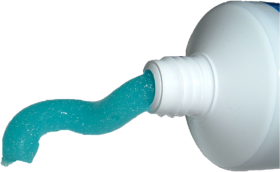 Paste Coming Out from Toothpaste PNG