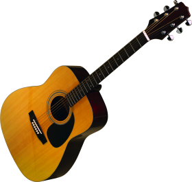 Acoustic Classic Guitar PNG