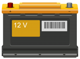 Automotive Battery PNG