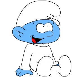 Baby Smurf PNG