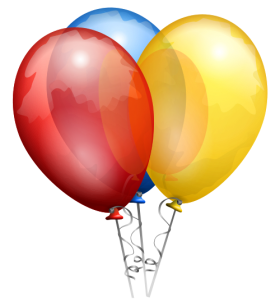 Party Balloons PNG