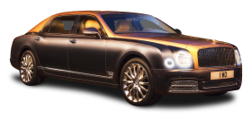Bentley Mulsanne Black Car PNG