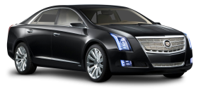Black Cadillac XTS Platinum Car PNG