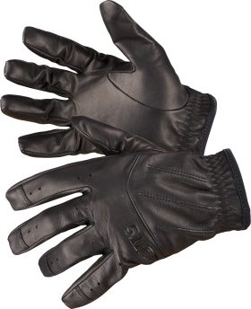 Black Leather Gloves PNG