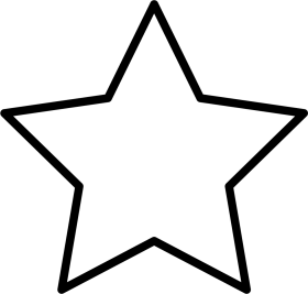 Black Star PNG