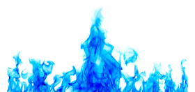 Blue Fire Flame PNG