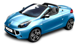 Blue Renault Wind Car PNG