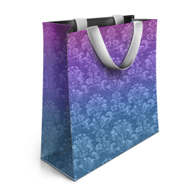 Blue Shopping Bag PNG