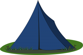 Blue Tent PNG