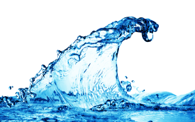 Blue Water Wave PNG