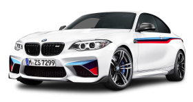 BMW M2 Coupe White Car PNG