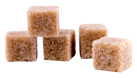 Brown Cane Sugar Cubes PNG