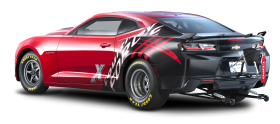 Chevrolet Copo Camaro Red Car Back PNG