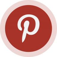 Circled Pinterest Logo PNG
