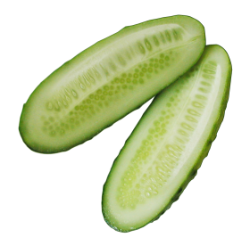 Cucumber slice PNG